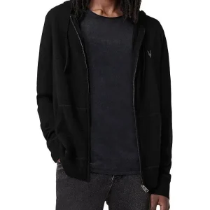 ALLSAINTS | Mode Merino Wool Slim Fit Full Zip Hoodie - AliExpress 200000343