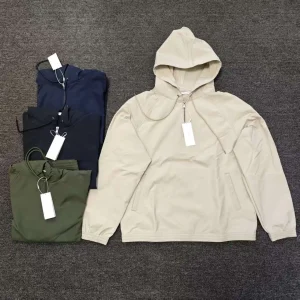 Nanamica ALPHADRY Hoodie 25SS Optoelectronic Pullover Half Zip Hooded Sweater Jacket - AliExpress 200000343